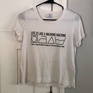 Slightly cropped tee